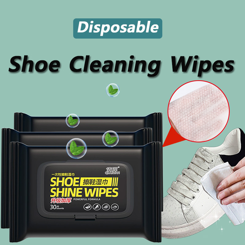 Shoe Cleaner - Disposable Shoe Cleaning Wipes Portable Express