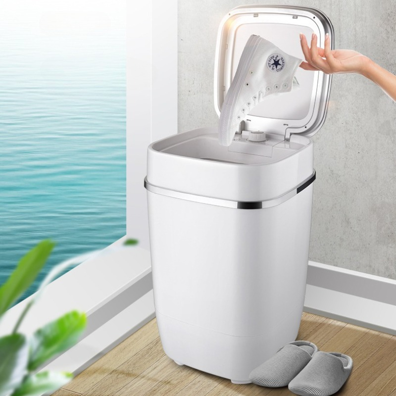Shoe Brush - Mini Semi-Automatic Shoe Cleaner: Ideal for