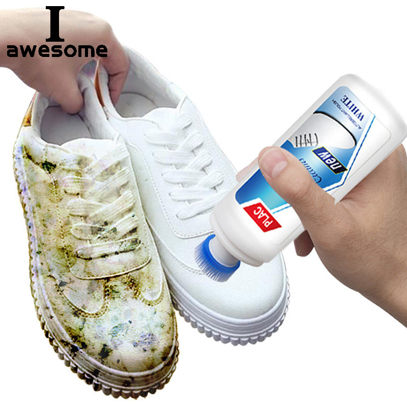 Leather Shoe Polish - iawesome White Shoes Cleaner Polish Cleaning