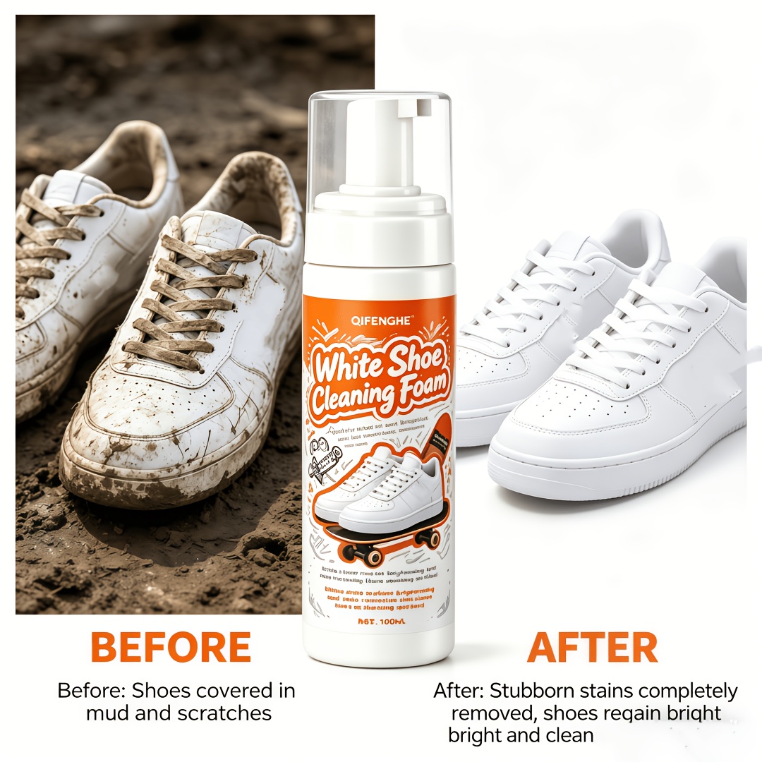 Portable No Rinse White Shoe C - đánh giá và giá Sneaker Cleaner
