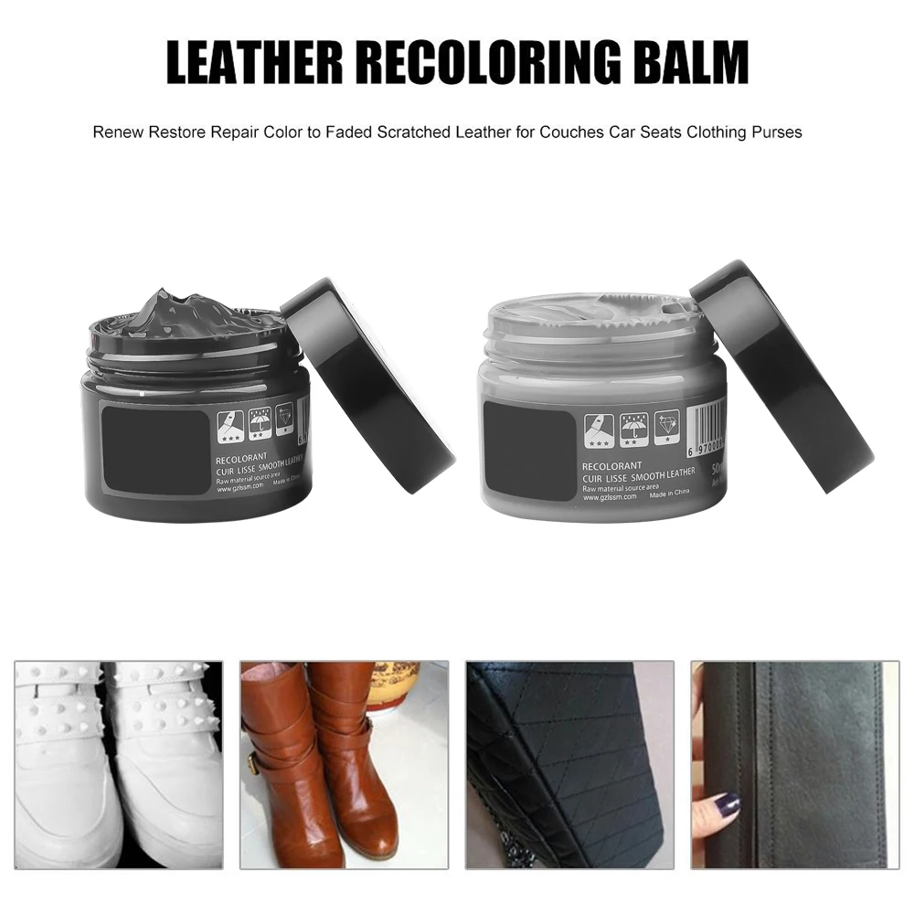 Leather Repair Kit Recoloring  - đánh giá và giá Sneaker Care Spray