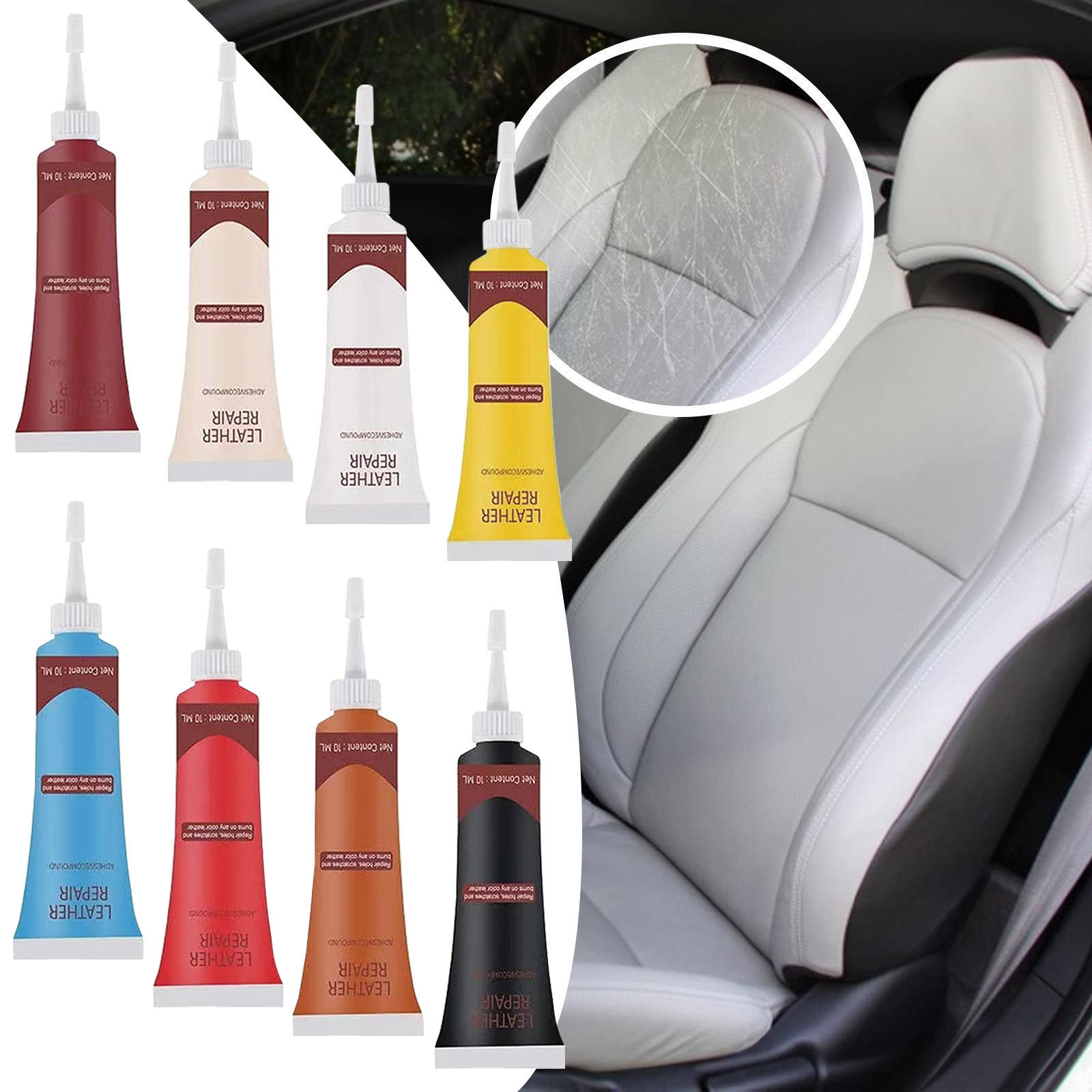 Leather Repair Paste Car Seat  - đánh giá và giá Leather Shoe Polish