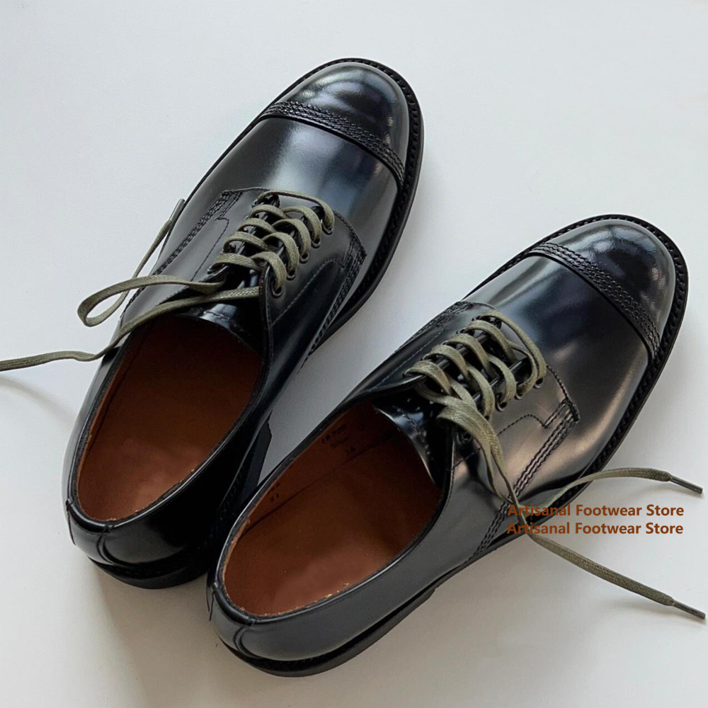 Men Black Polished Leather Oxf - đánh giá và giá Leather Shoe Polish