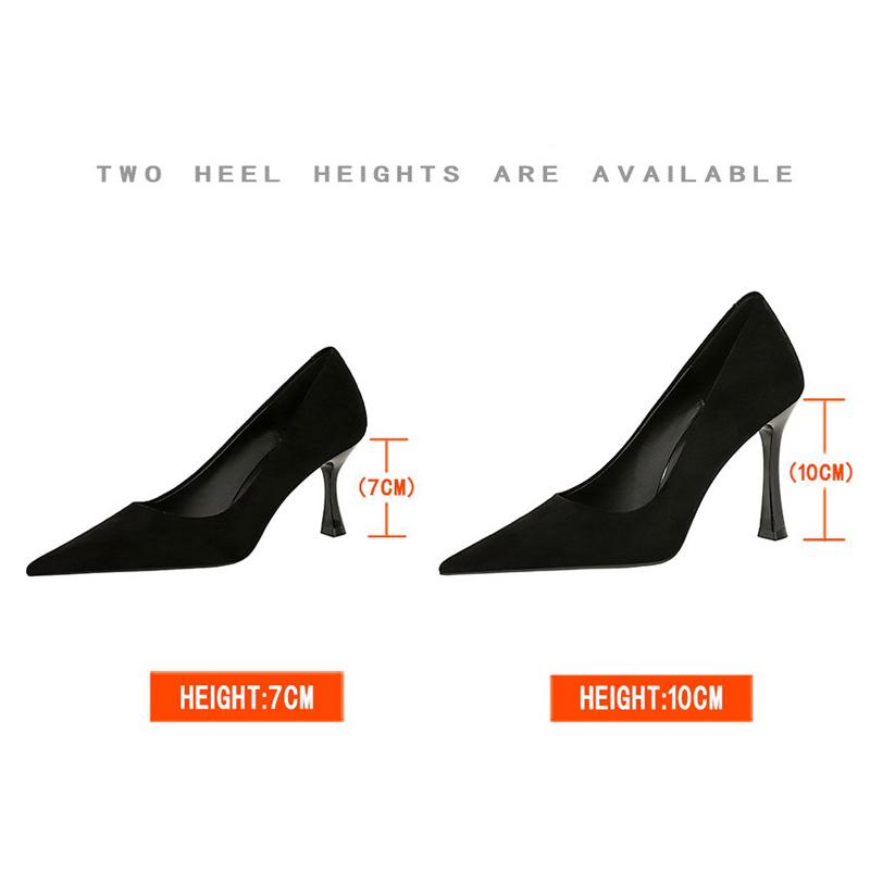 BIGTREE Shoes Suede Black Wome - đánh giá và giá Shoe Tree