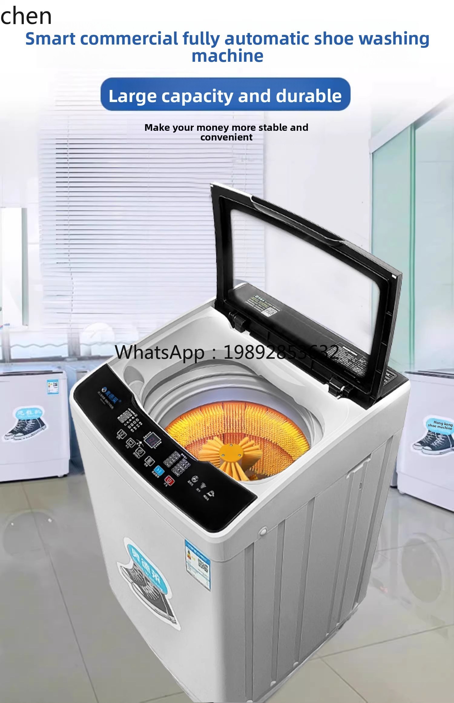 ZZ automatic shoe washing mach - đánh giá và giá Shoe Brush