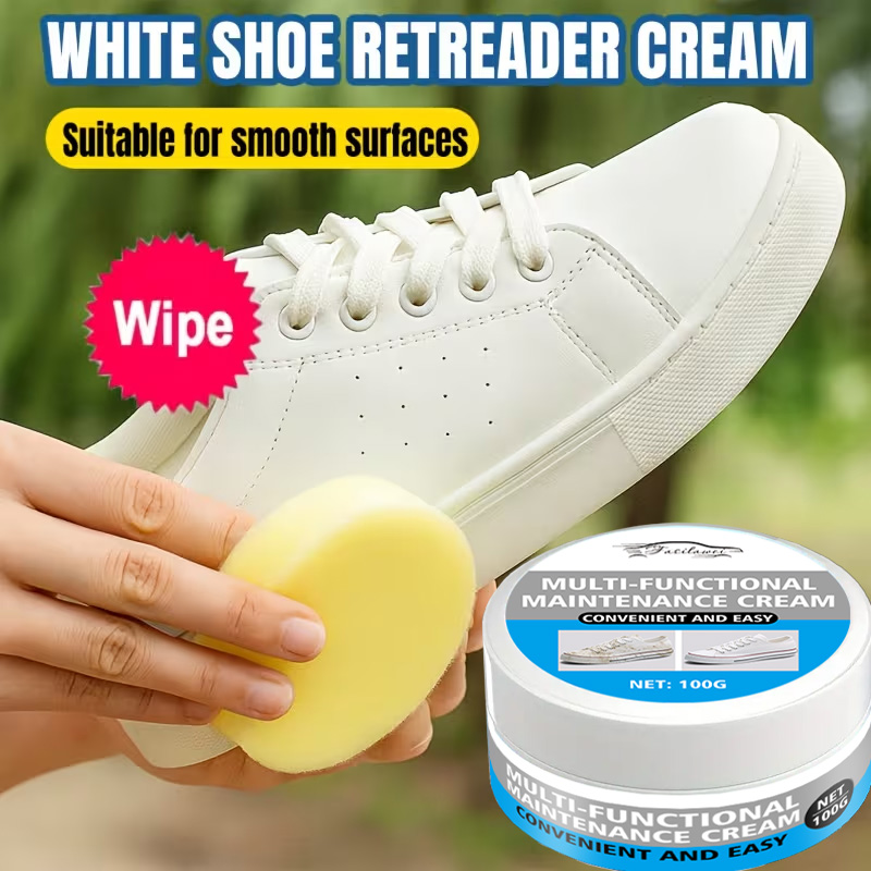 Shoe Whitening Polish Cream wi - đánh giá và giá Leather Shoe Polish