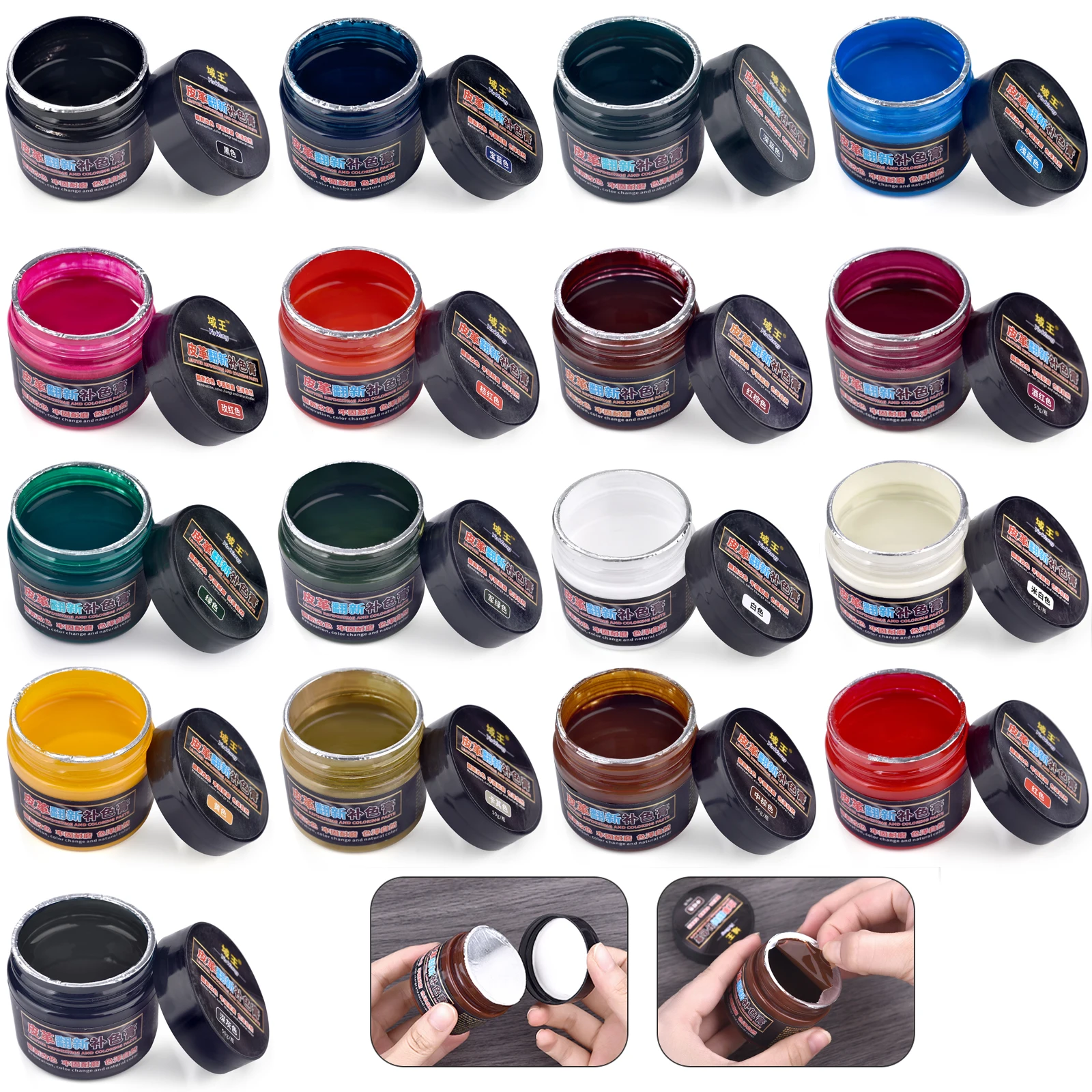 50g Leather Repair Paint Pigme - đánh giá và giá Leather Shoe Polish