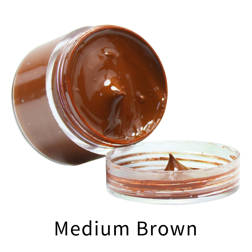 Medium Brown Leather Dye Paint - đánh giá và giá Leather Shoe Polish