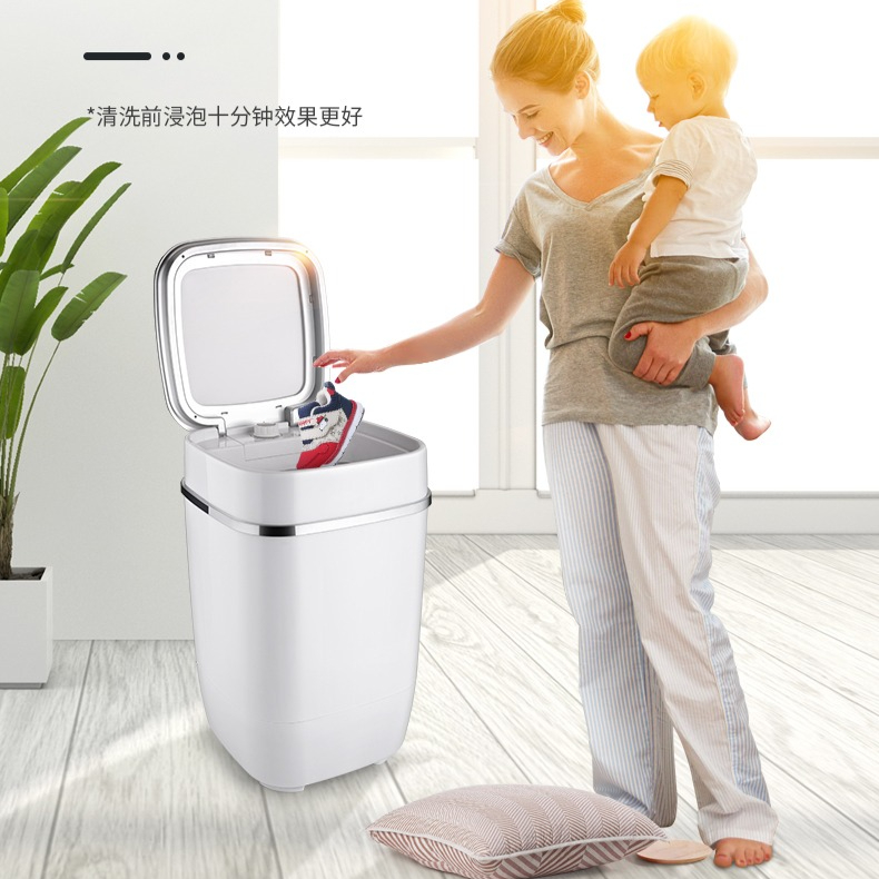 Mini Semi-Automatic Shoe Clean - đánh giá và giá Shoe Brush