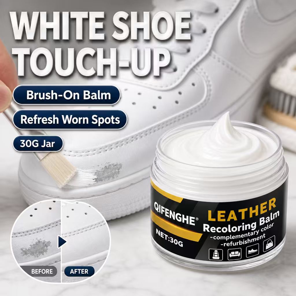 Easy White Shoe Touch-Up Balm  - đánh giá và giá Shoe Brush