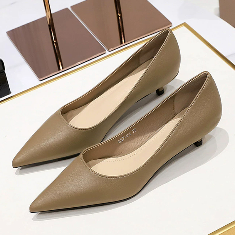 Fashion Pointed Toe Mid Heeled - đánh giá và giá Shoe Tree