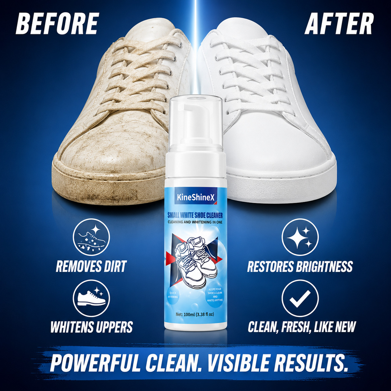 Gihen Shoe Cleaner Kits Water- - đánh giá và giá Sneaker Cleaner